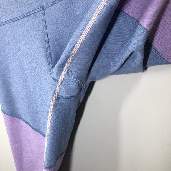 Outdoor Voices 7/8 Spring Leggings Lilac/Lavender/Dahlia  Size Medium - Picture 3 of 7